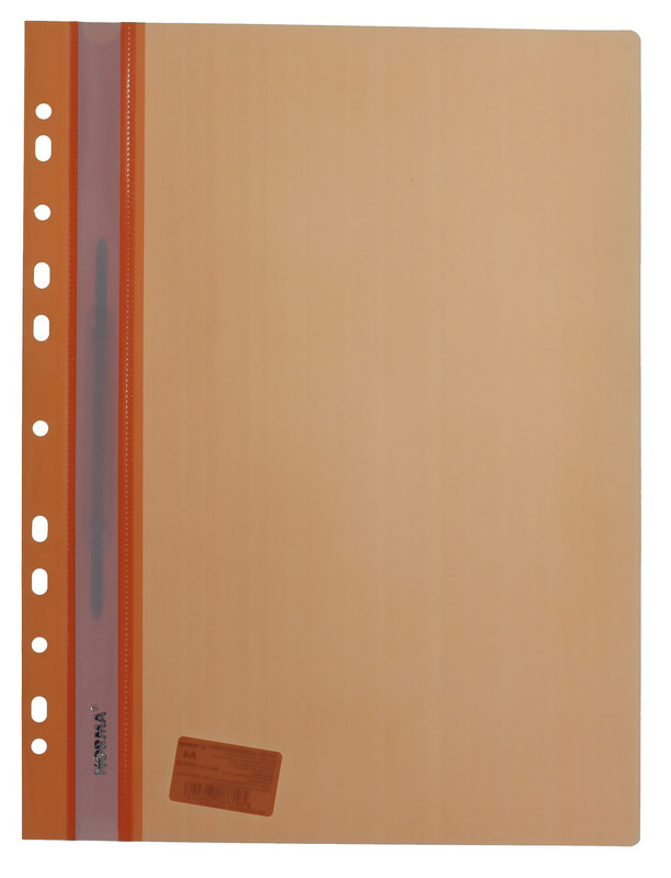 Папка-швидкозшивач NORMA (5262-06N), А4, PP, 120/160 мкм., помаранчева